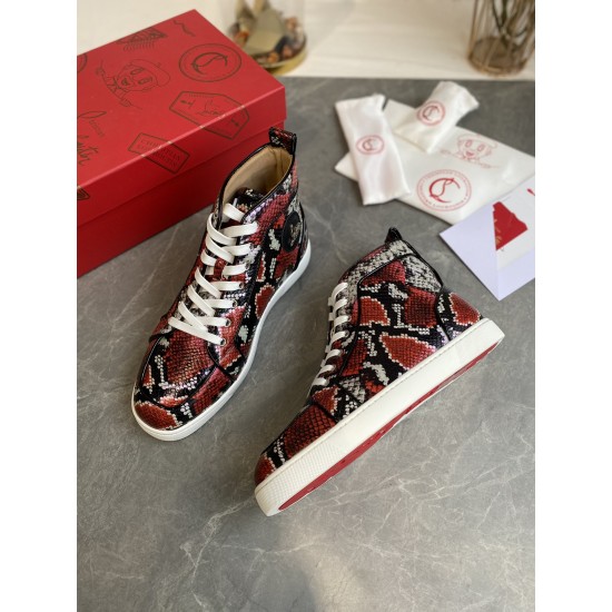 Christian Louboutin  CL High-Top Sneakers