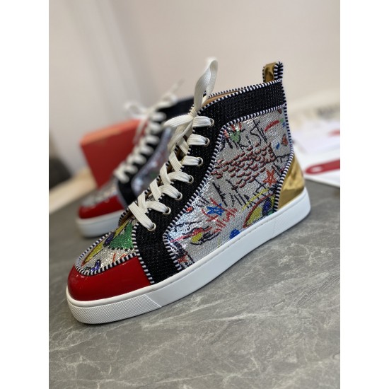 Christian Louboutin  CL High-Top Sneakers