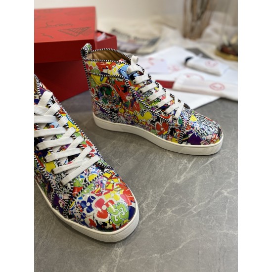 Christian Louboutin  CL High-Top Sneakers