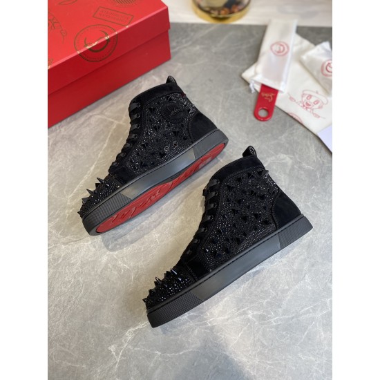 Christian Louboutin  CL High-Top Sneakers