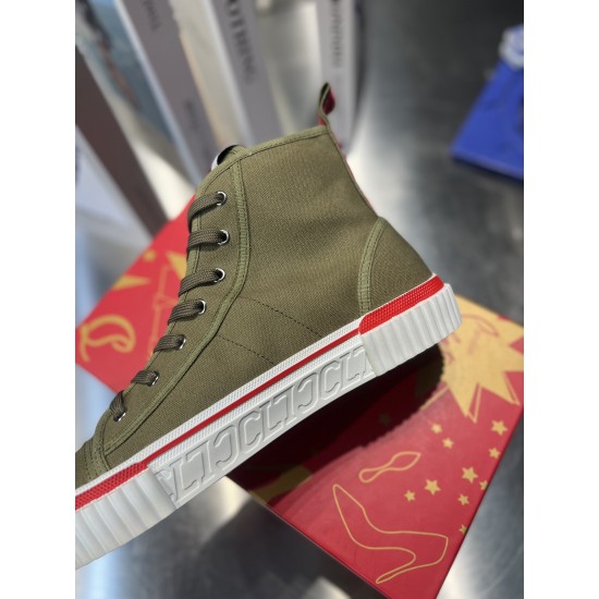 Christian Louboutin  CL High-Top Sneakers