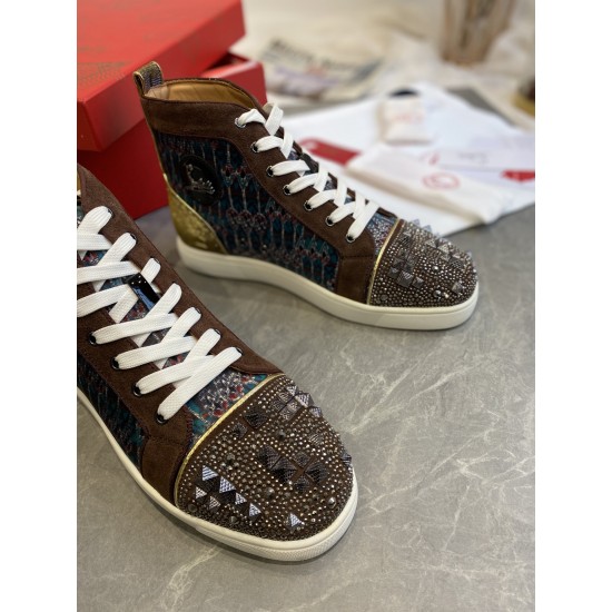 Christian Louboutin  CL High-Top Sneakers