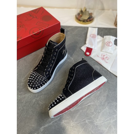 Christian Louboutin  CL High-Top Sneakers