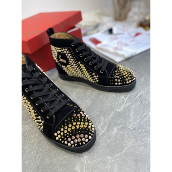 Christian Louboutin  CL High-Top Sneakers