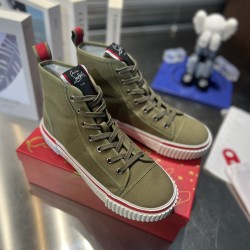 Christian Louboutin  CL High-Top Sneakers