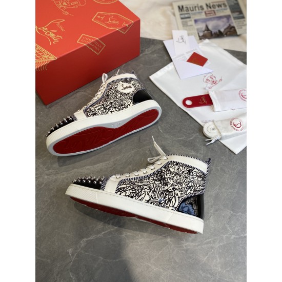 Christian Louboutin  CL High-Top Sneakers