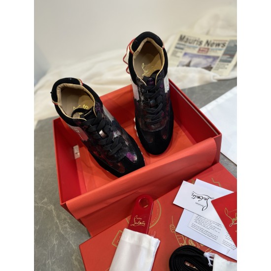 Christian Louboutin  CL Loubishark Sneakers