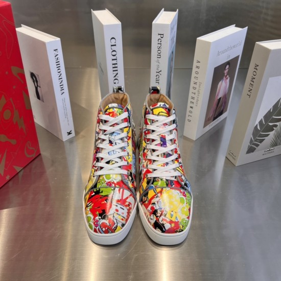 Christian Louboutin  CL High-Top Sneakers