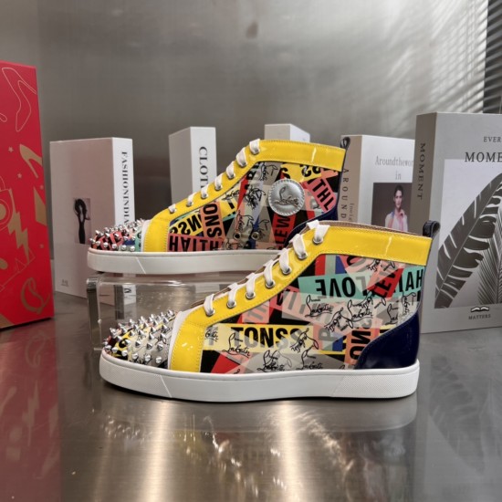 Christian Louboutin  CL High-Top Sneakers