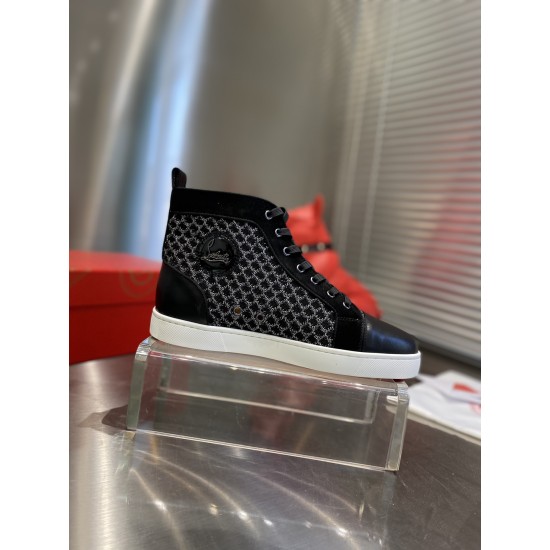 Christian Louboutin  CL High-Top Sneakers