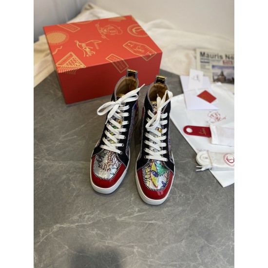 Christian Louboutin  CL High-Top Sneakers