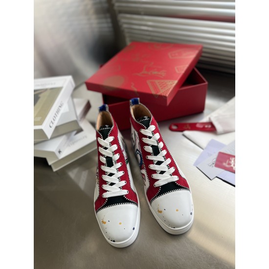 Christian Louboutin  CL High-Top Sneakers