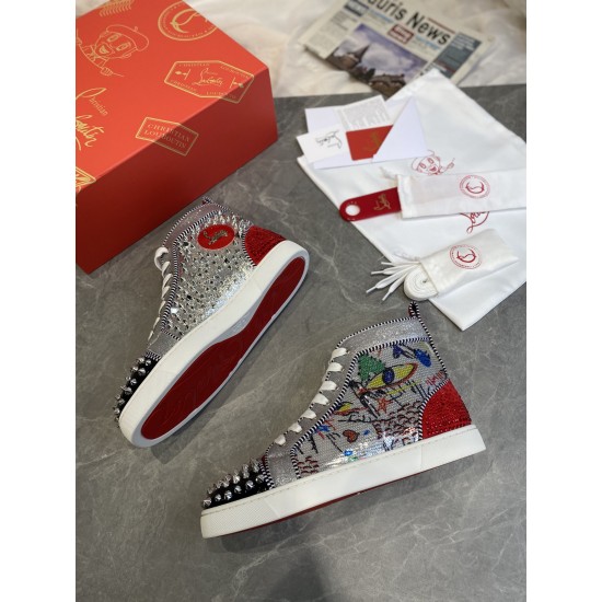 Christian Louboutin  CL High-Top Sneakers