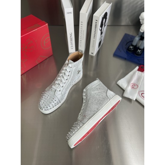 Christian Louboutin  CL High-Top Sneakers