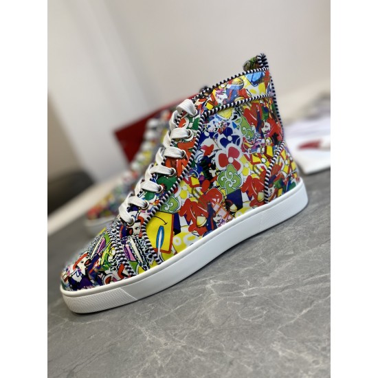 Christian Louboutin  CL High-Top Sneakers