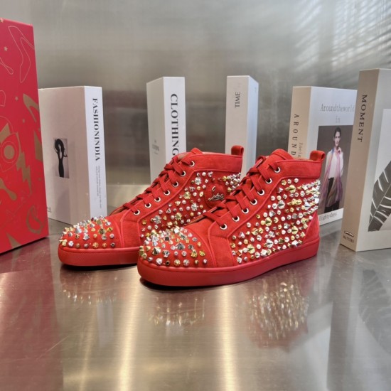 Christian Louboutin  CL High-Top Sneakers