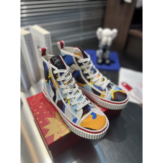 Christian Louboutin  CL High-Top Sneakers