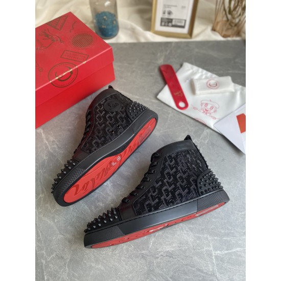 Christian Louboutin  CL High-Top Sneakers