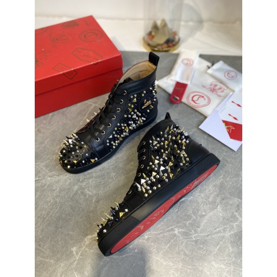 Christian Louboutin  CL High-Top Sneakers