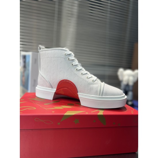 Christian Louboutin  CL High-Top Sneakers