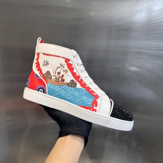 Christian Louboutin  CL High-Top Sneakers