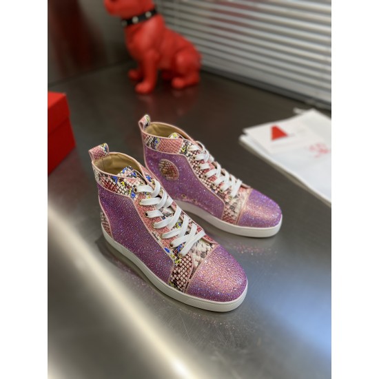 Christian Louboutin  CL High-Top Sneakers