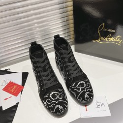 Christian Louboutin  CL High-Top Sneakers