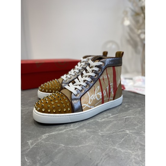 Christian Louboutin  CL High-Top Sneakers