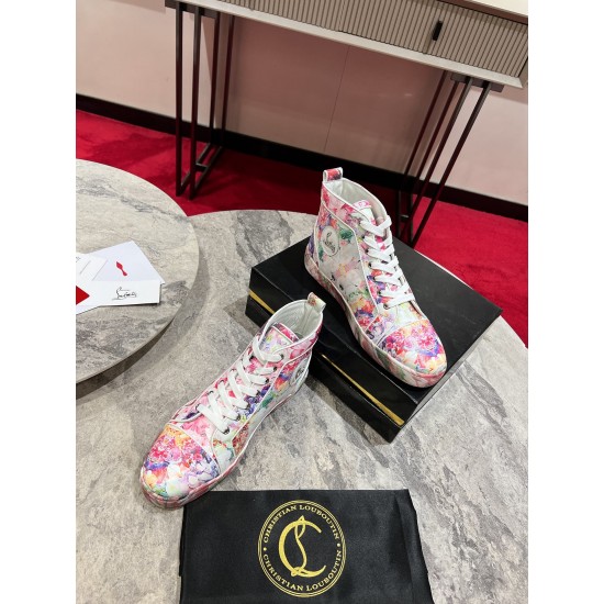 Christian Louboutin  CL High-Top Sneakers