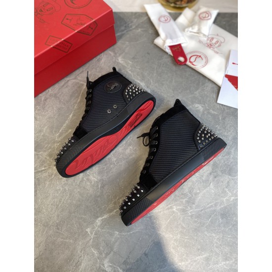 Christian Louboutin  CL High-Top Sneakers