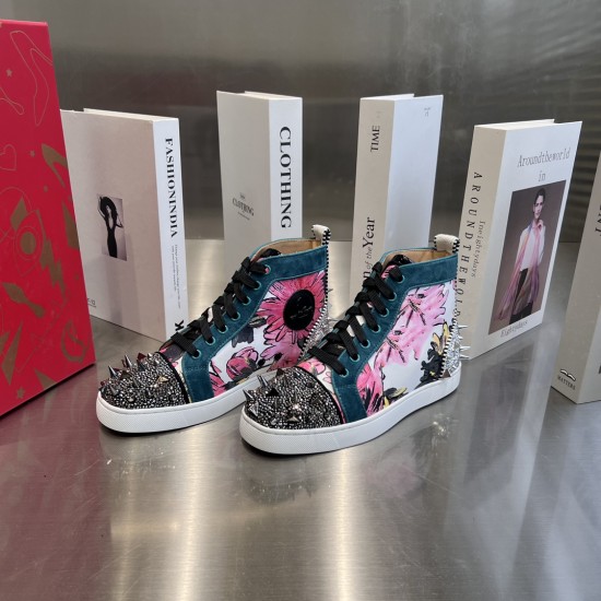 Christian Louboutin  CL High-Top Sneakers