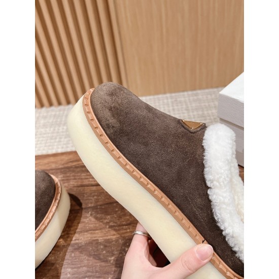 Prada Suede mules