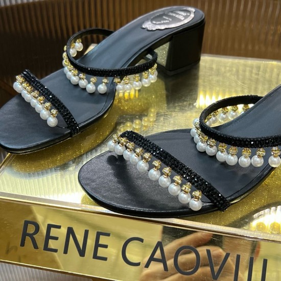 Rene caovilla Mules Sandals