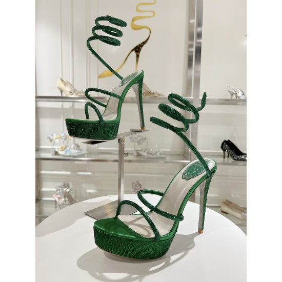 Rene caovilla Platforms Sandals