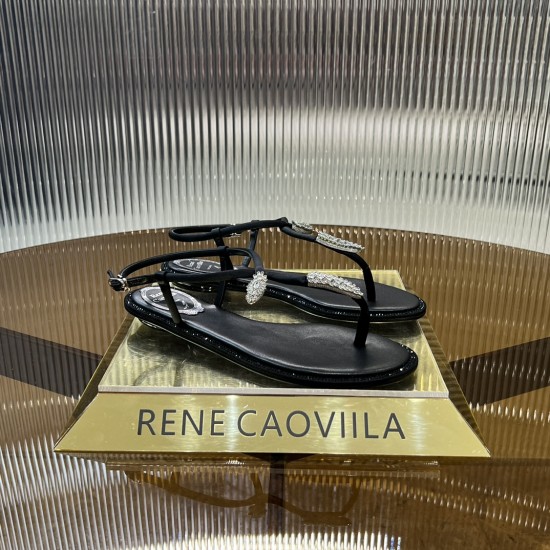 Rene caovilla Flats Sandals