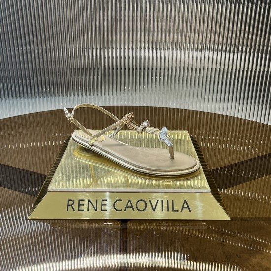 Rene caovilla Flats Sandals