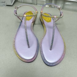 Rene caovilla Flats Sandals