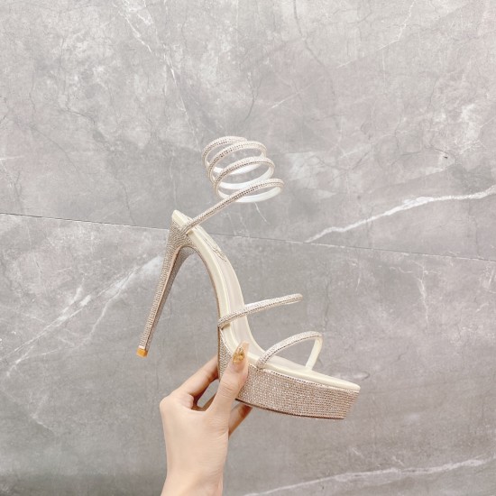 Rene caovilla Platforms Sandals