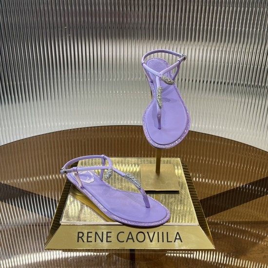 Rene caovilla Flats Sandals