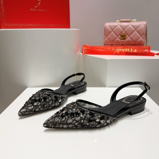 Rene caovilla Slingbacks