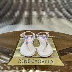 Rene caovilla Flats Sandals