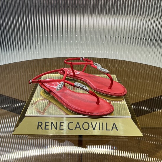 Rene caovilla Flats Sandals