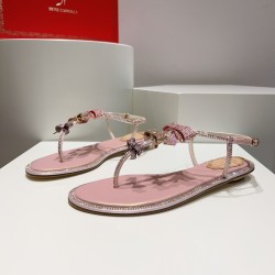 Rene caovilla Flats Sandals