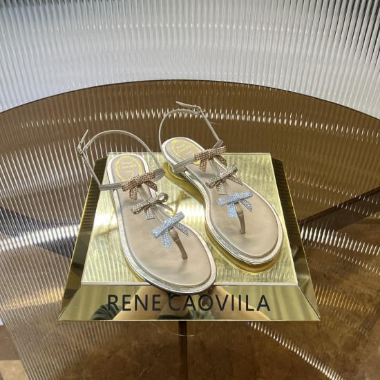 Rene caovilla Flats Sandals