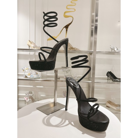 Rene caovilla Platforms Sandals