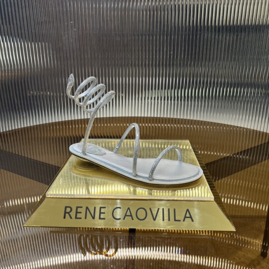 Rene caovilla Flats Sandals