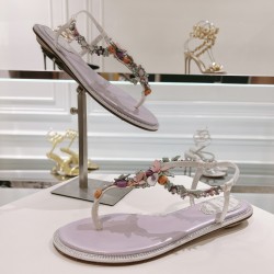 Rene caovilla Flats Sandals