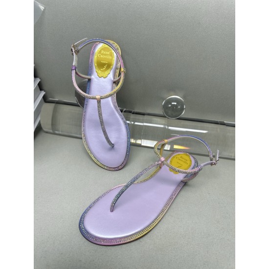 Rene caovilla Flats Sandals