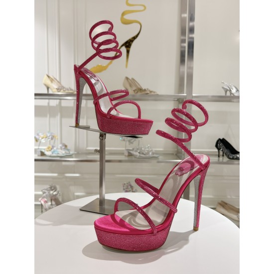 Rene caovilla Platforms Sandals