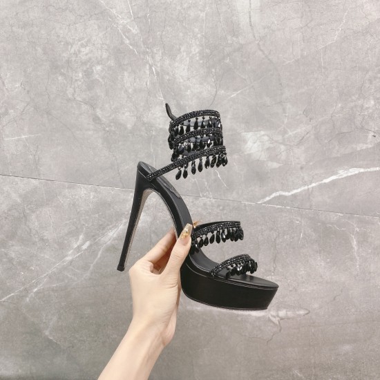 Rene caovilla Platforms Sandals